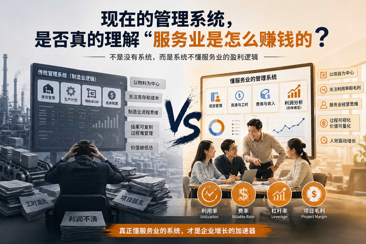 服务业GDP超过55%，但中国的管理系统真的懂服务业吗？